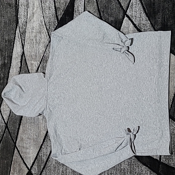 Michael Michael Kors Silver Studded Tie Cuffs Long-sleeve Shirt - Picture 13 of 14